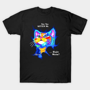 PicatsoCats Suprised-Cat Dark T-Shirt